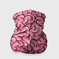Бандана-труба Текстура мозга, цвет: 3D-принт