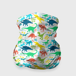Бандана-труба DINOSAUR, цвет: 3D-принт