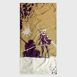 Бандана-труба Yorha 2B Nier Automata Z, цвет: 3D-принт — фото 2