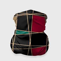 Бандана-труба Модный абстрактный узор, цвет: 3D-принт