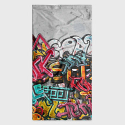 Бандана-труба Graffiti on the wall, цвет: 3D-принт — фото 2