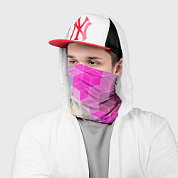 Бандана-труба Абстрактный разноцветный узор, цвет: 3D-принт — фото 2