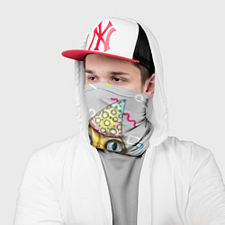 Бандана-труба Котик, цвет: 3D-принт — фото 2