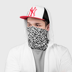 Бандана-труба Буквы UKFC, цвет: 3D-принт — фото 2