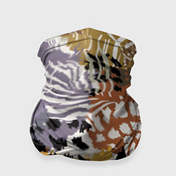 Бандана-труба Зебра Пятнистая, цвет: 3D-принт
