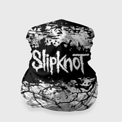 Бандана Надпись Слипкнот Рок Группа ЧБ Slipknot