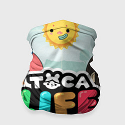 Бандана-труба Toca Life: Stories, цвет: 3D-принт