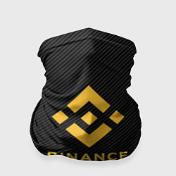 Бандана БИНАНС ЛОГО CARBON BINANCE LOGO