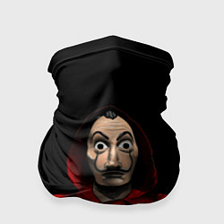 Бандана-труба Бумажный дом La Casa de Papel маска, цвет: 3D-принт