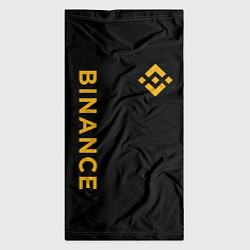 Бандана-труба БИНАНС ЛОГО КАРБОН BINANCE LOGO, цвет: 3D-принт — фото 2