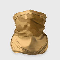 Бандана-труба Песочный, цвет: 3D-принт