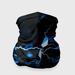 Бандана-труба Осколки стекла и молния, цвет: 3D-принт