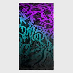 Бандана-труба НЕОНОВОЕ ГРАФФИТИ NEON, цвет: 3D-принт — фото 2