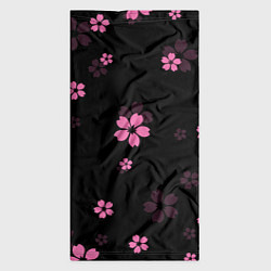 Бандана-труба САКУРА ВИШНЯ ЛЕПЕСТКИ, цвет: 3D-принт — фото 2