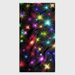 Бандана-труба ПРАЗДНИЧНЫЕ ОГОНЬКИ, цвет: 3D-принт — фото 2