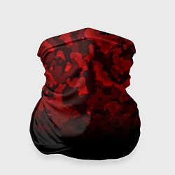Бандана-труба BLACK RED CAMO RED MILLITARY, цвет: 3D-принт