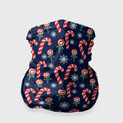 Бандана-труба Christmas Candy, цвет: 3D-принт