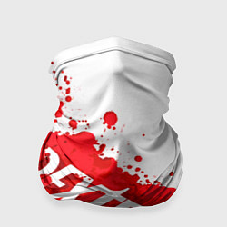 Бандана-труба Декстер, пятна крови, цвет: 3D-принт