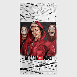 Бандана-труба СЕРИАЛ БУМАЖНЫЙ ДОМ LA CASA DE PAPEL BELLA CIAO, цвет: 3D-принт — фото 2