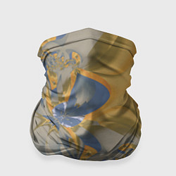 Бандана-труба Орхидеи Небо и песок Абстракция 403-1, цвет: 3D-принт