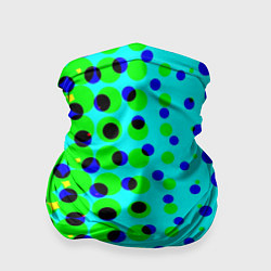 Бандана-труба Цветная кислота, цвет: 3D-принт