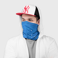 Бандана-труба Снежинки - С Новым Годом, цвет: 3D-принт — фото 2