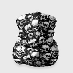 Бандана-труба Screaming skulls, цвет: 3D-принт