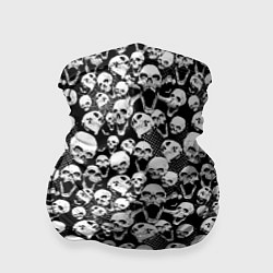 Бандана-труба Screaming skulls & web, цвет: 3D-принт