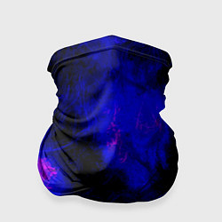 Бандана-труба Purple Tie-Dye, цвет: 3D-принт