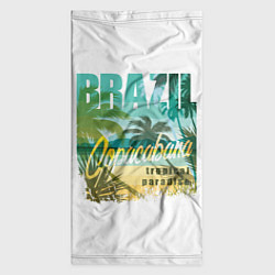 Бандана-труба Тропический Рай Бразилии, цвет: 3D-принт — фото 2