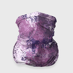 Бандана-труба Спортивный камуфляж Пикси - Лаванда, цвет: 3D-принт