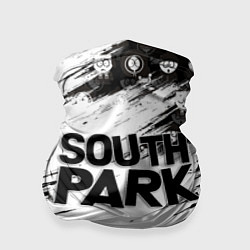 Бандана-труба Южный парк - персонажи и логотип South Park, цвет: 3D-принт