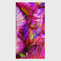 Бандана-труба Красочный цветочный паттерн Floral pattern, цвет: 3D-принт — фото 2
