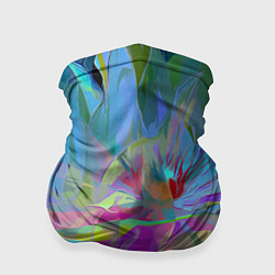 Бандана-труба Abstract color pattern Summer 2022, цвет: 3D-принт