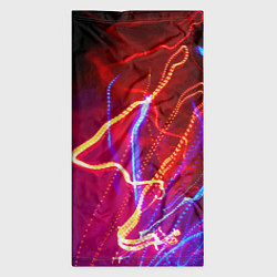Бандана-труба Neon vanguard pattern Lighting, цвет: 3D-принт — фото 2