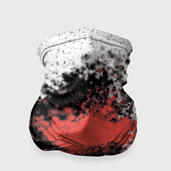 Бандана-труба Черное золото и красный Коллекция Get inspired! Fl, цвет: 3D-принт