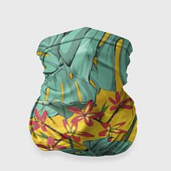 Бандана-труба Цветы В Джунглях, цвет: 3D-принт