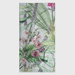 Бандана-труба Цветы Солнечная Коса, цвет: 3D-принт — фото 2