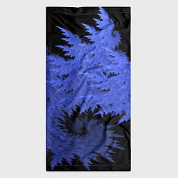 Бандана-труба Абстрактный морозный узор Abstract frost pattern, цвет: 3D-принт — фото 2