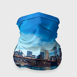 Бандана Закат в мегаполисе