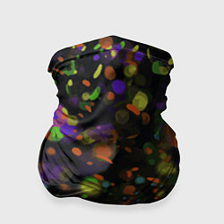 Бандана-труба Разноцветное конфетти, цвет: 3D-принт