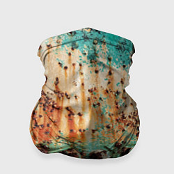 Бандана-труба Искусство коррозии металла Rust, цвет: 3D-принт
