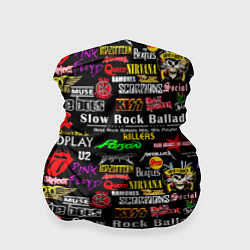 Бандана-труба Best rock ballads, цвет: 3D-принт
