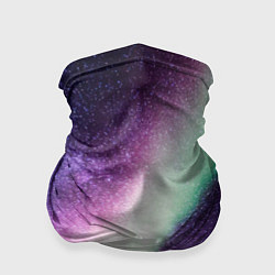 Бандана-труба Ночное северное сияние, цвет: 3D-принт
