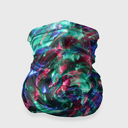 Бандана-труба Цветной круговорот, цвет: 3D-принт