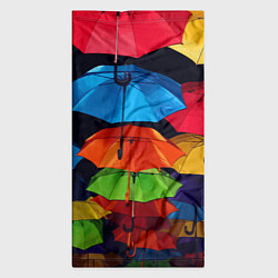 Бандана-труба Разноцветные зонтики - композиция, цвет: 3D-принт — фото 2