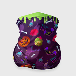 Бандана-труба RIP halloween, цвет: 3D-принт