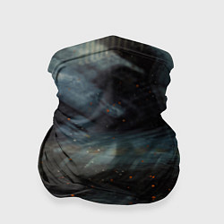Бандана-труба Туман и тьма в абстракции, цвет: 3D-принт
