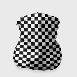 Бандана-труба Шахматное пано, цвет: 3D-принт