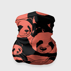 Бандана-труба С красными пандами, цвет: 3D-принт